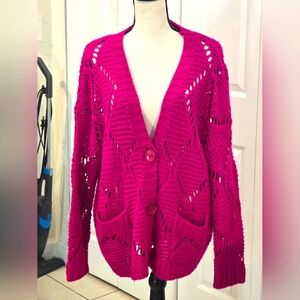 Pink Cardigan